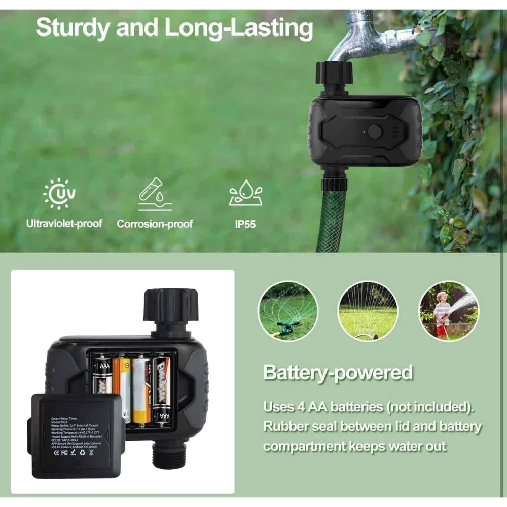 Smart Water Hose Timer App Control Multi Scene Watering System